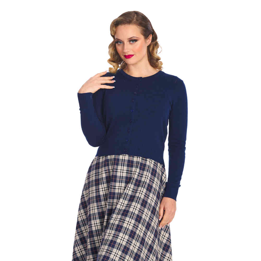 Banned - Winter Storm Cardigan - Blauw